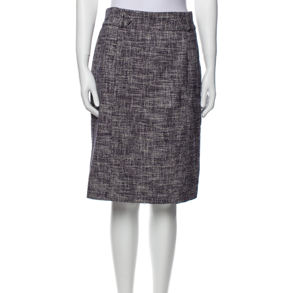Tweed pencil kirt